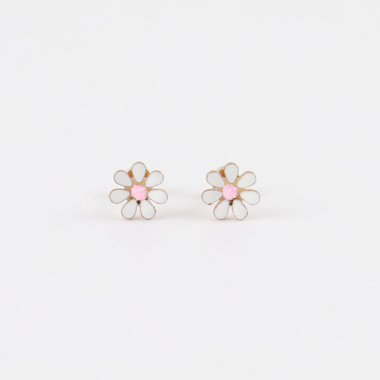 Παιδικά σκουλαρίκια καρφωτά σε σχήμα μαργαρίτας Mar & Mar Margaret Kids από ανοξείδωτο ατσάλι