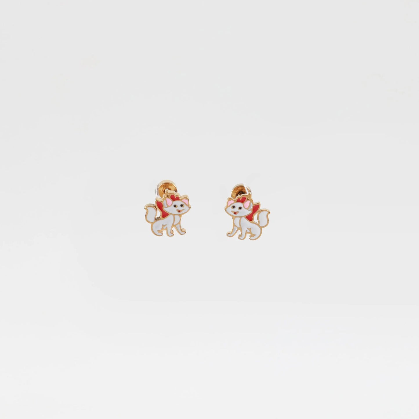 Παιδικά σκουλαρίκια καρφωτά γάτα Μαρί Mar & Mar Marie Cat Kids από ανοξείδωτο ατσάλι