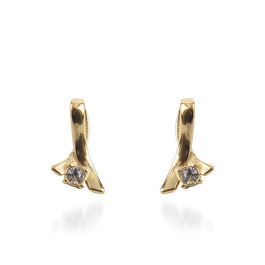 Σκουλαρίκια καρφωτά Mar and Mar Giselle από ανοξείδωτο ατσάλι