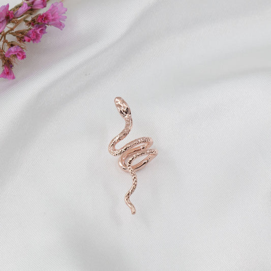 Σκουλαρίκια cuff φίδι Mar & Mar Snake II Cuff (Pink)
