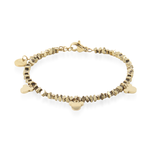 Βραχιόλι Mar and Mar Mickey από ανοξείδωτο ατσάλι