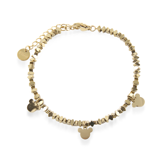 Βραχιόλι Mar and Mar Mickey από ανοξείδωτο ατσάλι