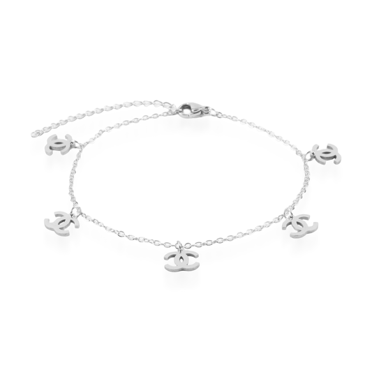 Αλυσίδα ποδιού Mar and Mar Cyra από ανοξείδωτο ατσάλι