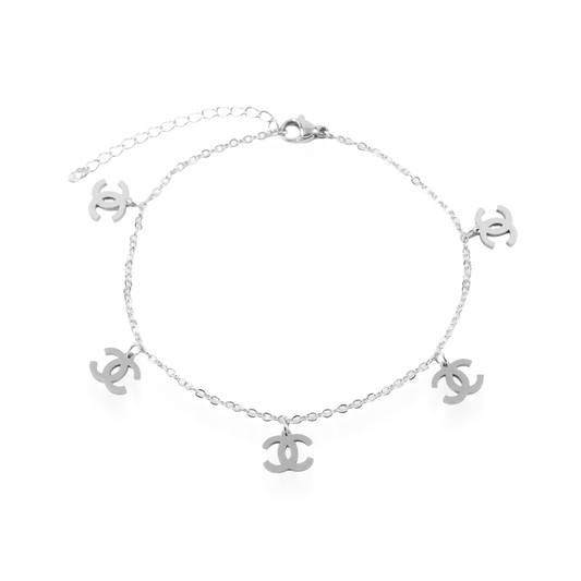 Αλυσίδα ποδιού Mar and Mar Cyra από ανοξείδωτο ατσάλι