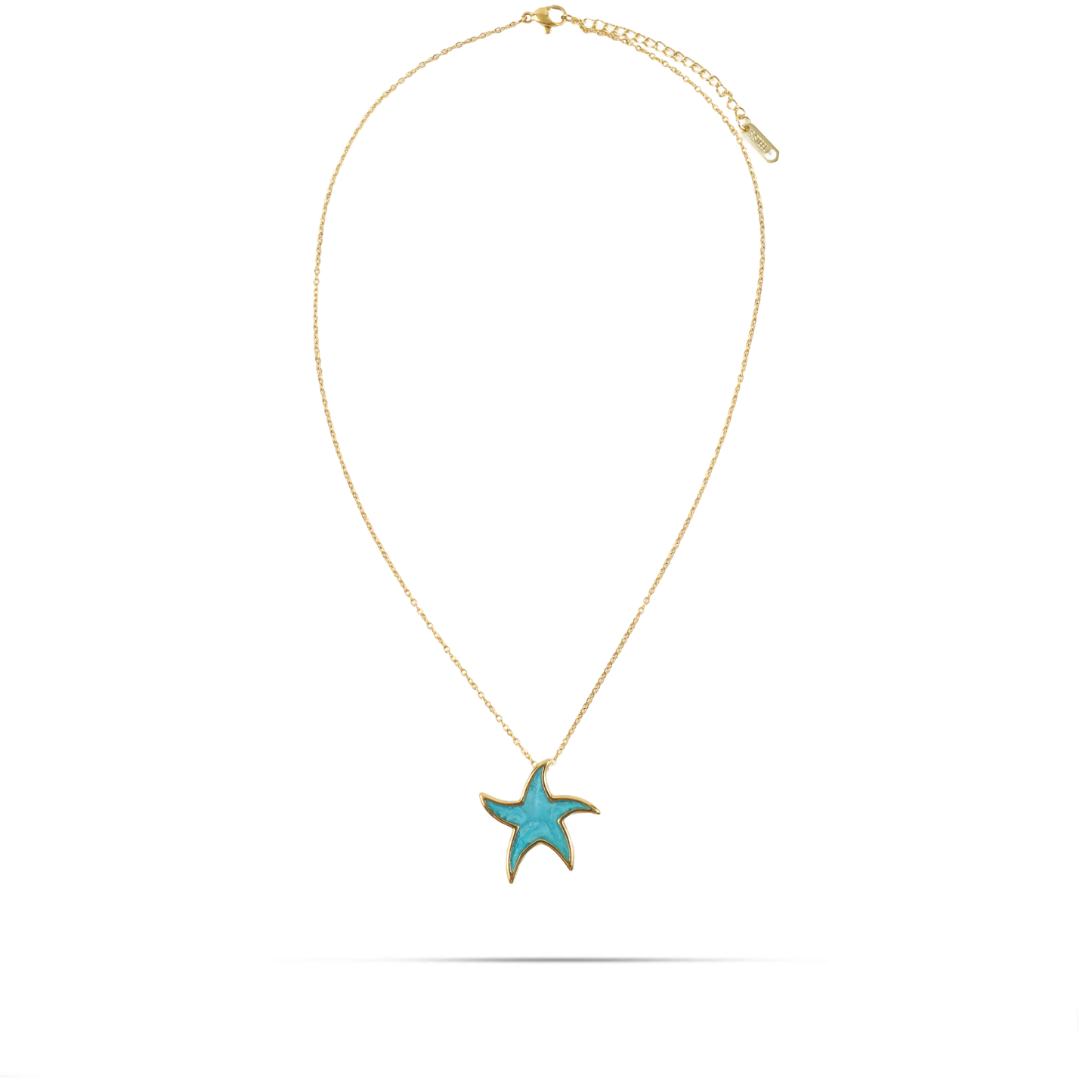 Κολιέ αστερία Mar and Mar Starfish από ανοξείδωτο ατσάλι