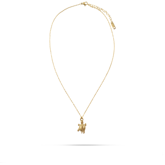 Κολιέ με μενταγιόν χελώνα Mar and Mar Turtle από ανοξείδωτο ατσάλι