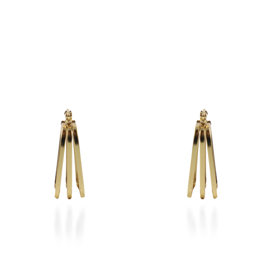 Σκουλαρίκια κρίκοι Mar and Mar Nimelle II από ανοξείδωτο ατσάλι