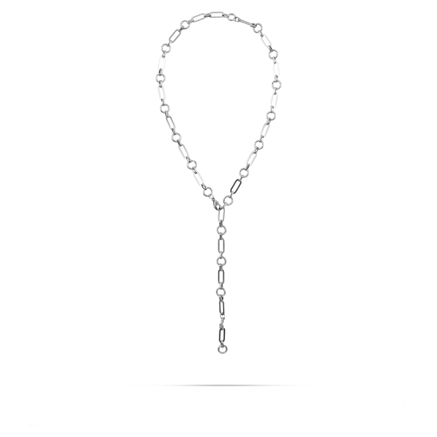 Αλυσίδα λαιμού Mar and Mar Sybilla Tie Silver από ανοξείδωτο ατσάλι