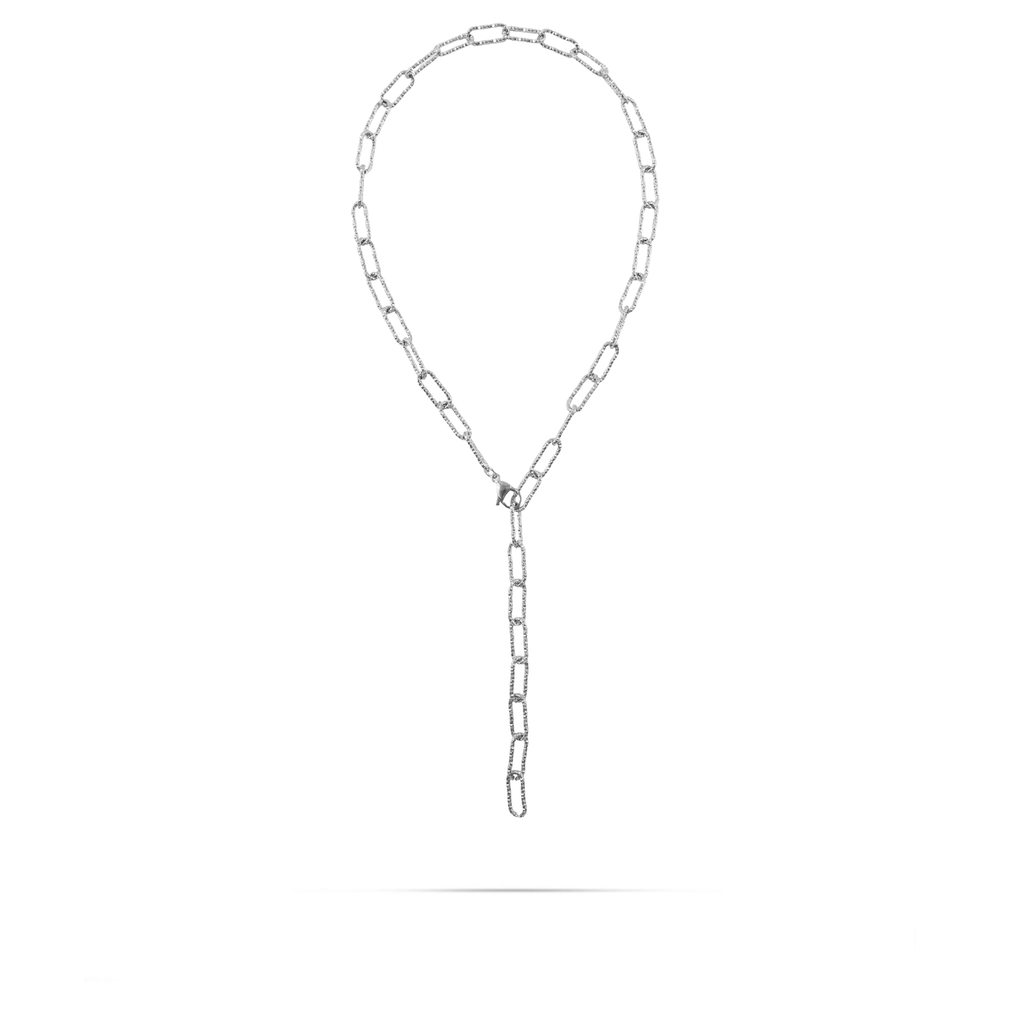 Αλυσίδα λαιμού Mar and Mar Isolde Tie Silver από ανοξείδωτο ατσάλι