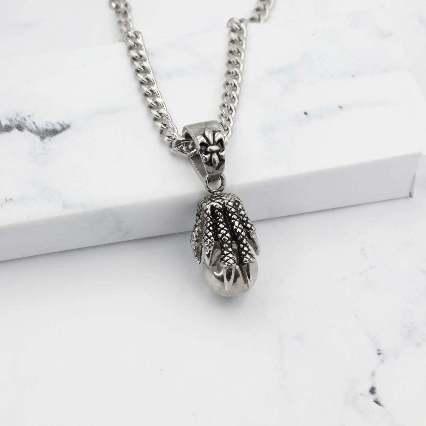 Κολιέ πόδι αετού Mar & Mar Eagle Foot Pendant από ανοξείδωτο ατσάλι