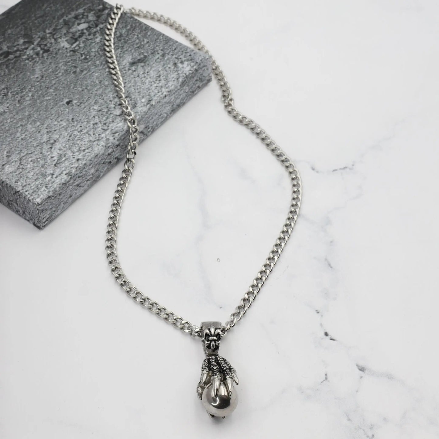 Κολιέ πόδι αετού Mar & Mar Eagle Foot Pendant από ανοξείδωτο ατσάλι