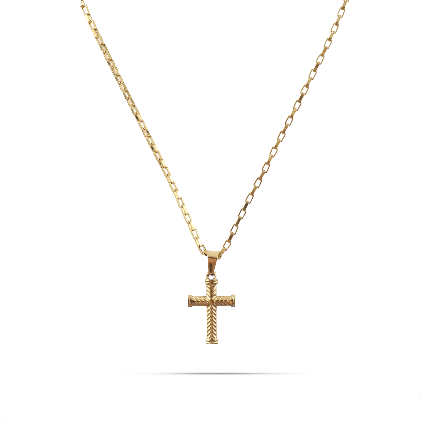 Ανδρικό κολιέ με σταυρό Mar and Mar Lucas Cross από ανοξείδωτο ατσάλι