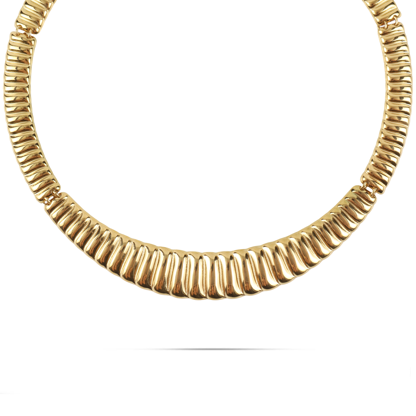 Κολιέ choker αλυσίδα λαιμού Mar and Mar Sylvia από ανοξείδωτο ατσάλι
