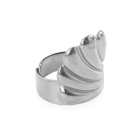 Γυναικείο δαχτυλίδι Mar and Mar Imelda Silver από ανοξείδωτο ατσάλι