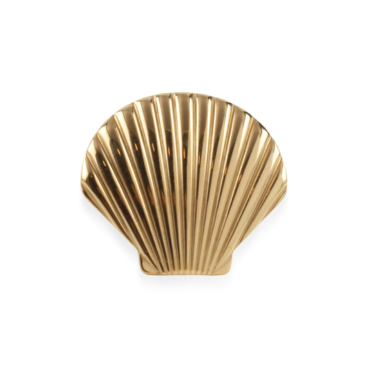 Γυναικείο δαχτυλίδι κοχύλι Mar and Mar Yelira από ανοξείδωτο ατσάλι