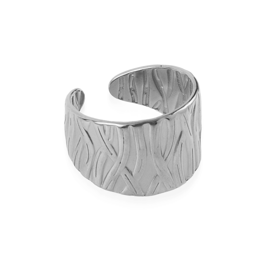 Γυναικείο δαχτυλίδι Mar and Mar Maeve Silver από ανοξείδωτο ατσάλι