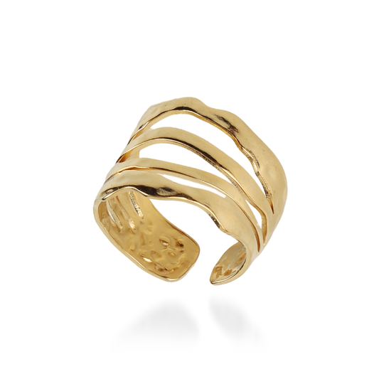 Γυναικείο δαχτυλίδι Mar and Mar Lyssea από ανοξείδωτο ατσάλι