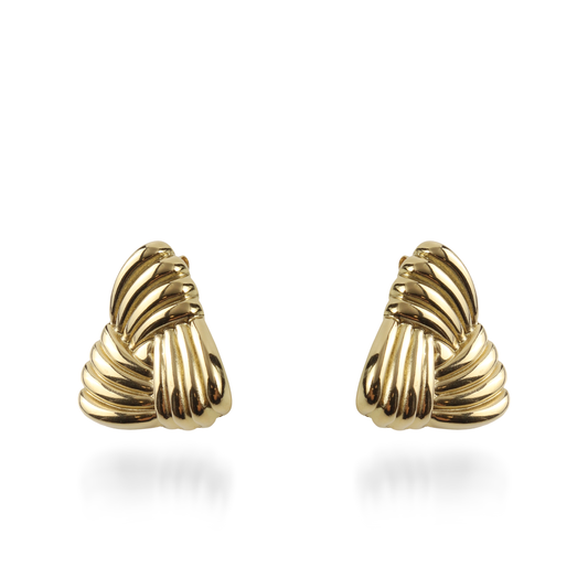 Σκουλαρίκια καρφωτά Mar and Mar Thallora από ανοξείδωτο ατσάλι