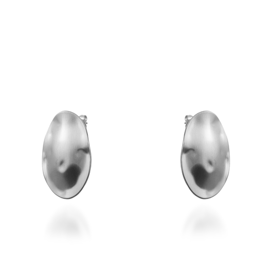 Σκουλαρίκια καρφωτά με ζιργκόν Mar and Mar Olena από ανοξείδωτο ατσάλι