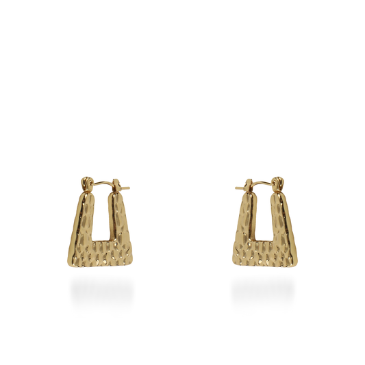 Σκουλαρίκια κρίκοι Mar and Mar Heli από ανοξείδωτο ατσάλι