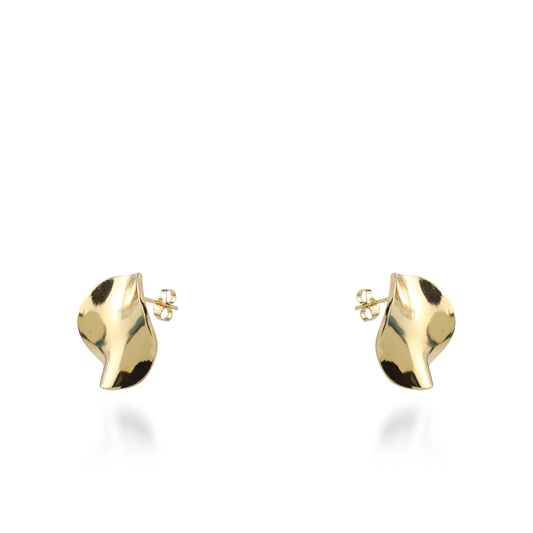 Σκουλαρίκια καρφωτά Mar and Mar Cala από ανοξείδωτο ατσάλι