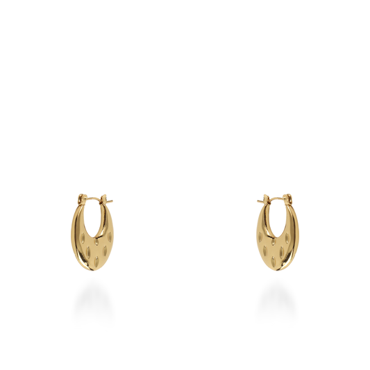 Σκουλαρίκια κρίκοι Mar and Mar Nive από ανοξείδωτο ατσάλι