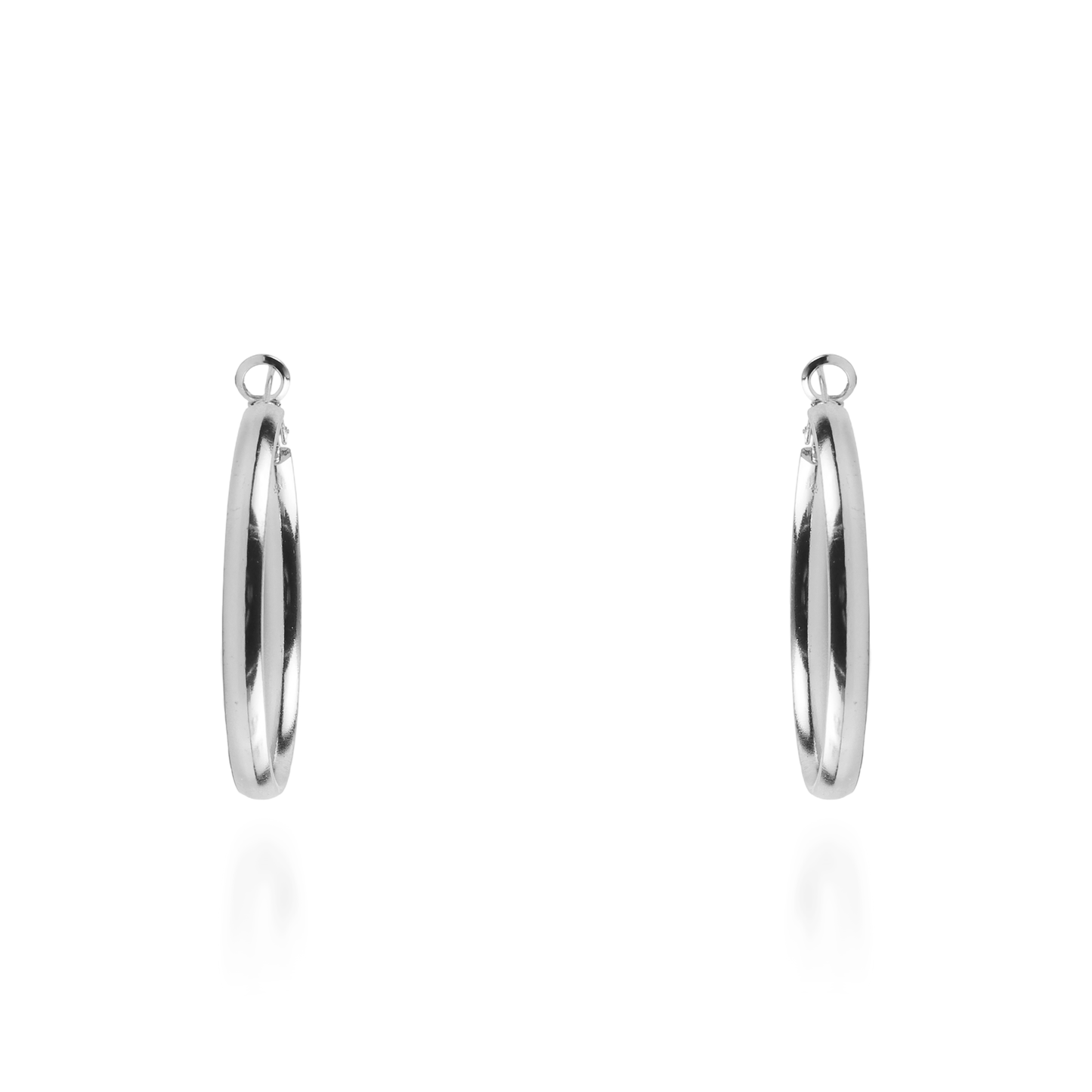 Σκουλαρίκια κρίκοι Mar and Mar Haldy Silver