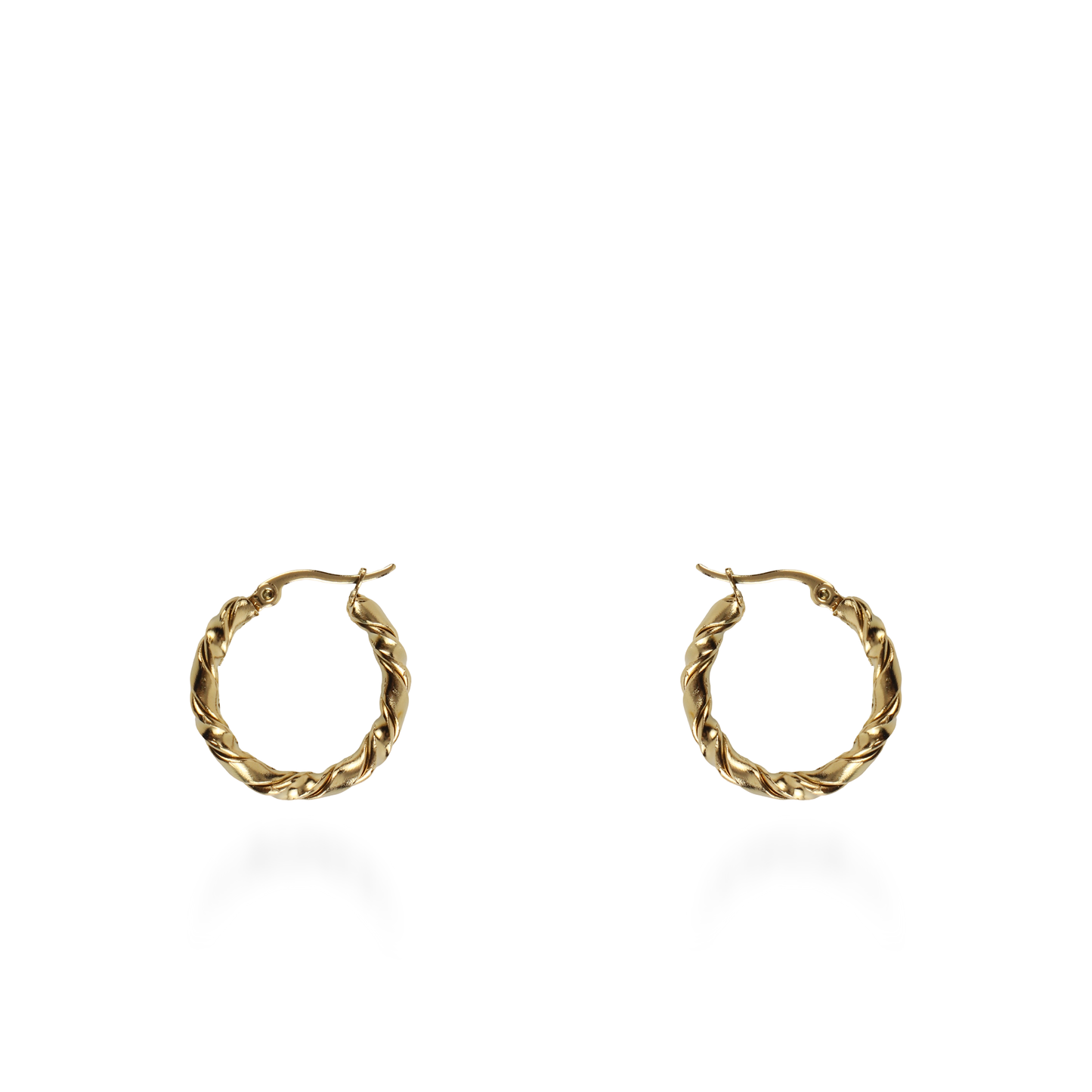 Σκουλαρίκια κρίκοι Mar and Mar Cevinia (2,5 cm) από ανοξείδωτο ατσάλι