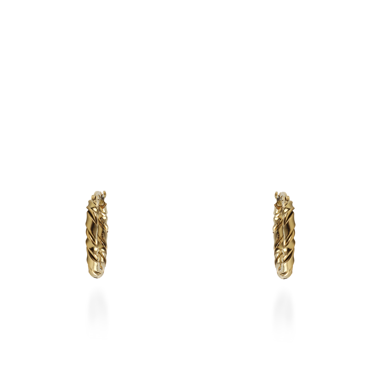 Σκουλαρίκια κρίκοι Mar and Mar Cevinia (2,5 cm) από ανοξείδωτο ατσάλι
