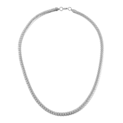 Αλυσίδα λαιμού Mar & Mar Flat (Jocasta II-Silver) από ανοξείδωτο ατσάλι