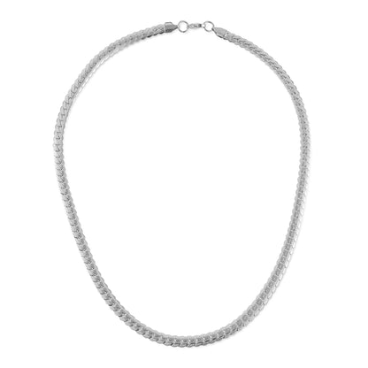 Αλυσίδα λαιμού Mar & Mar Flat (Jocasta II-Silver) από ανοξείδωτο ατσάλι