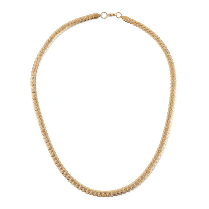 Αλυσίδα λαιμού Mar &amp; Mar Flat (Jocasta II-Gold) από ανοξείδωτο ατσάλι