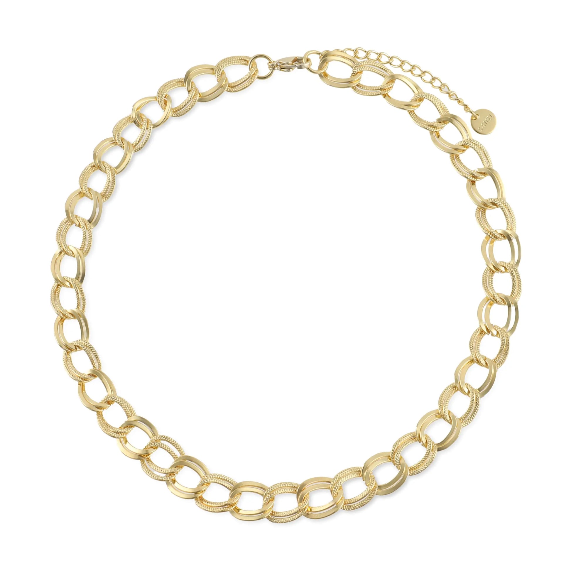 Αλυσίδα λαιμού Mar & Mar Mabelia (Gold) από Ανοξείδωτο ατσάλι