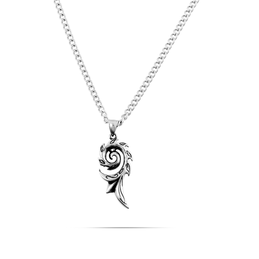 Ανδρικό Κολιέ Mar and Mar Tribal Pendant από ανοξείδωτο ατσάλι