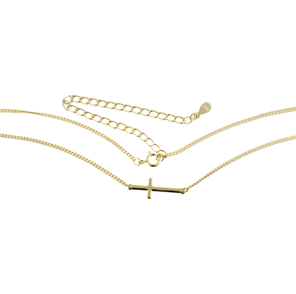 Κολιέ choker με σταυρό Mar and Mar Loxley από Ασήμι 925