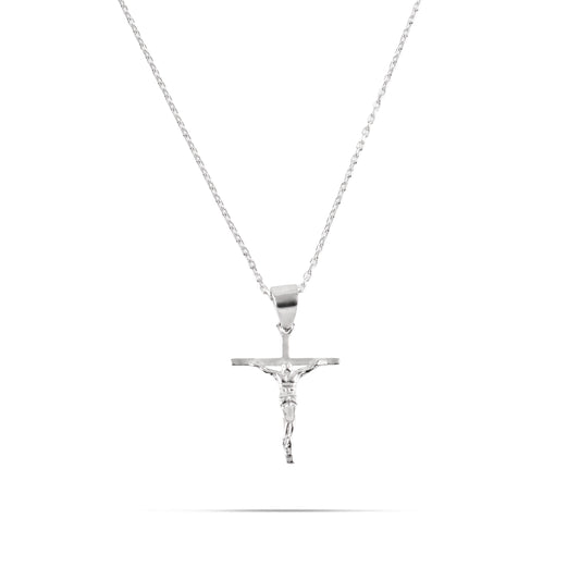 Κολιέ σταυρός Mar and Mar Jesus Cross IV από ασήμι 925