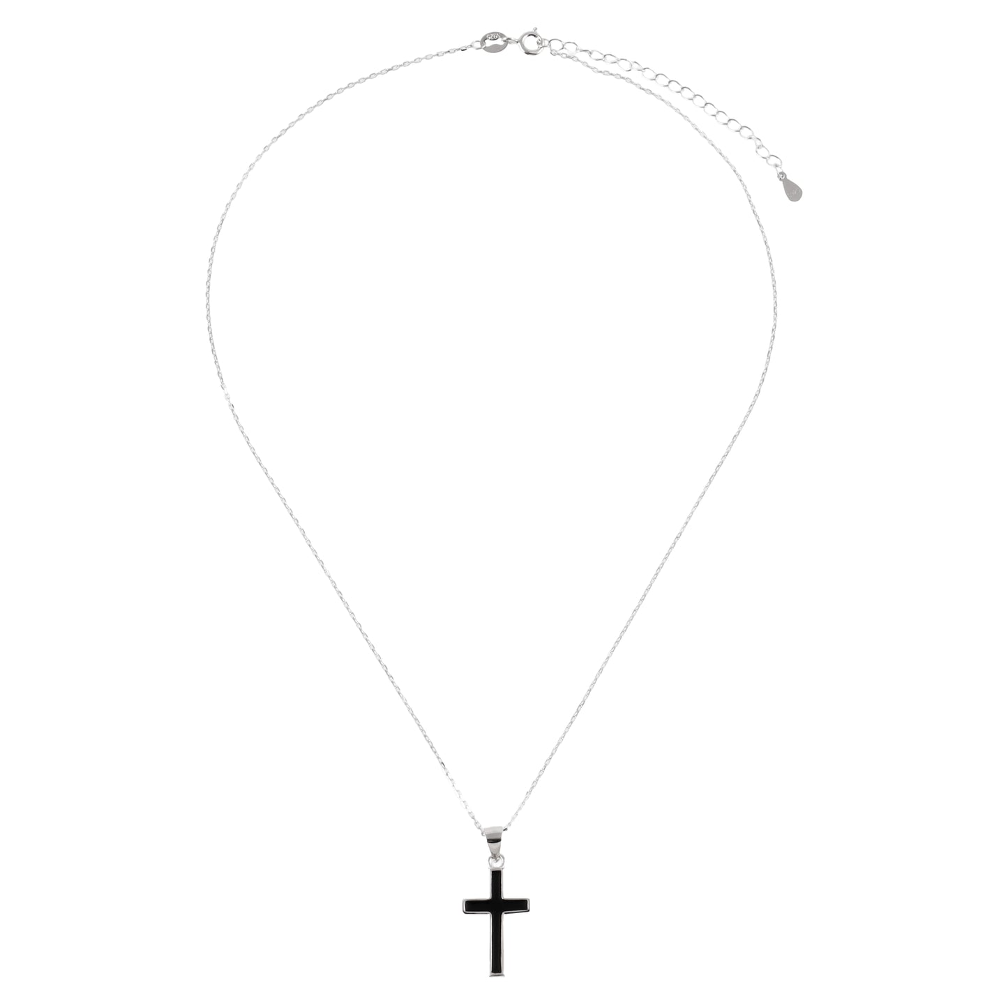 Κολιέ με σταυρό Mar and Mar Orcia Cross S925 από Ασήμι 925