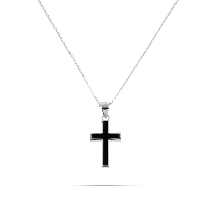 Κολιέ με σταυρό Mar and Mar Orcia Cross S925 από Ασήμι 925
