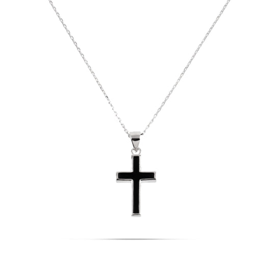 Κολιέ με σταυρό Mar and Mar Orcia Cross S925 από Ασήμι 925