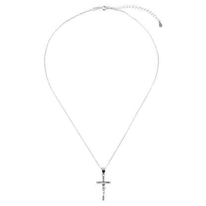 Κολιέ με σταυρό Mar and Mar Jesus Cross S925 από Ασήμι 925