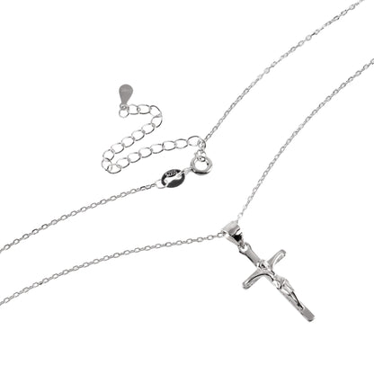 Κολιέ με σταυρό Mar and Mar Jesus Cross S925 από Ασήμι 925