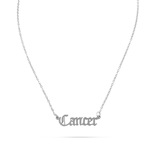 Κολιέ με ζώδιο Καρκίνος Mar and Mar Cancer Silver από ανοξείδωτο ατσάλι