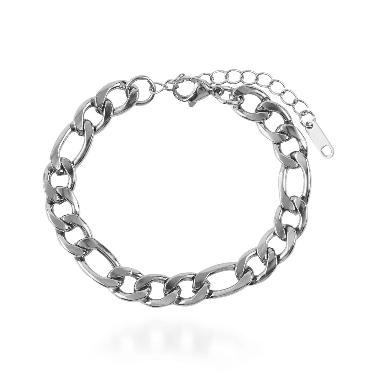 Αλυσίδα χεριού Mar and Mar Figaro (Denver-Silver) από ανοξείδωτο ατσάλι