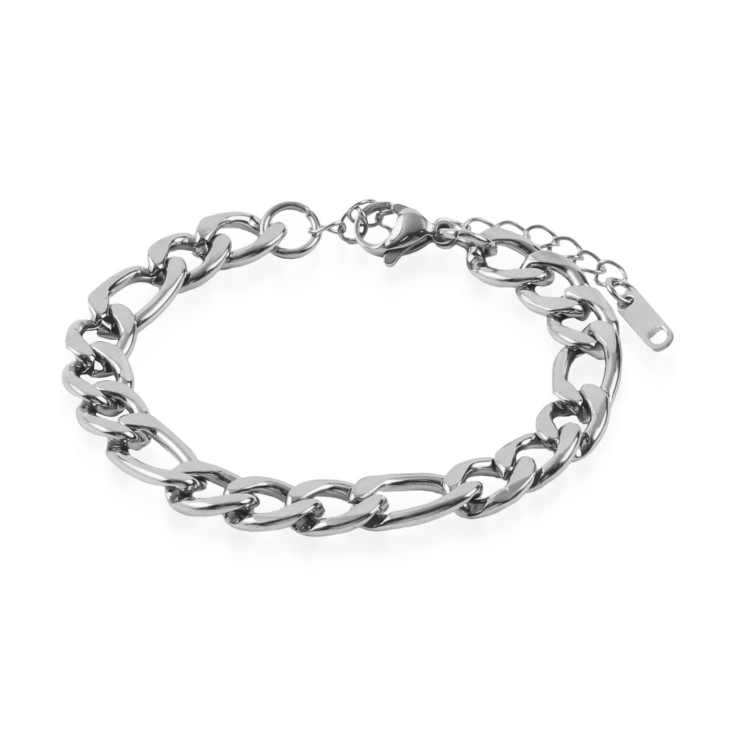 Αλυσίδα χεριού Mar and Mar Figaro (Denver-Silver) από ανοξείδωτο ατσάλι