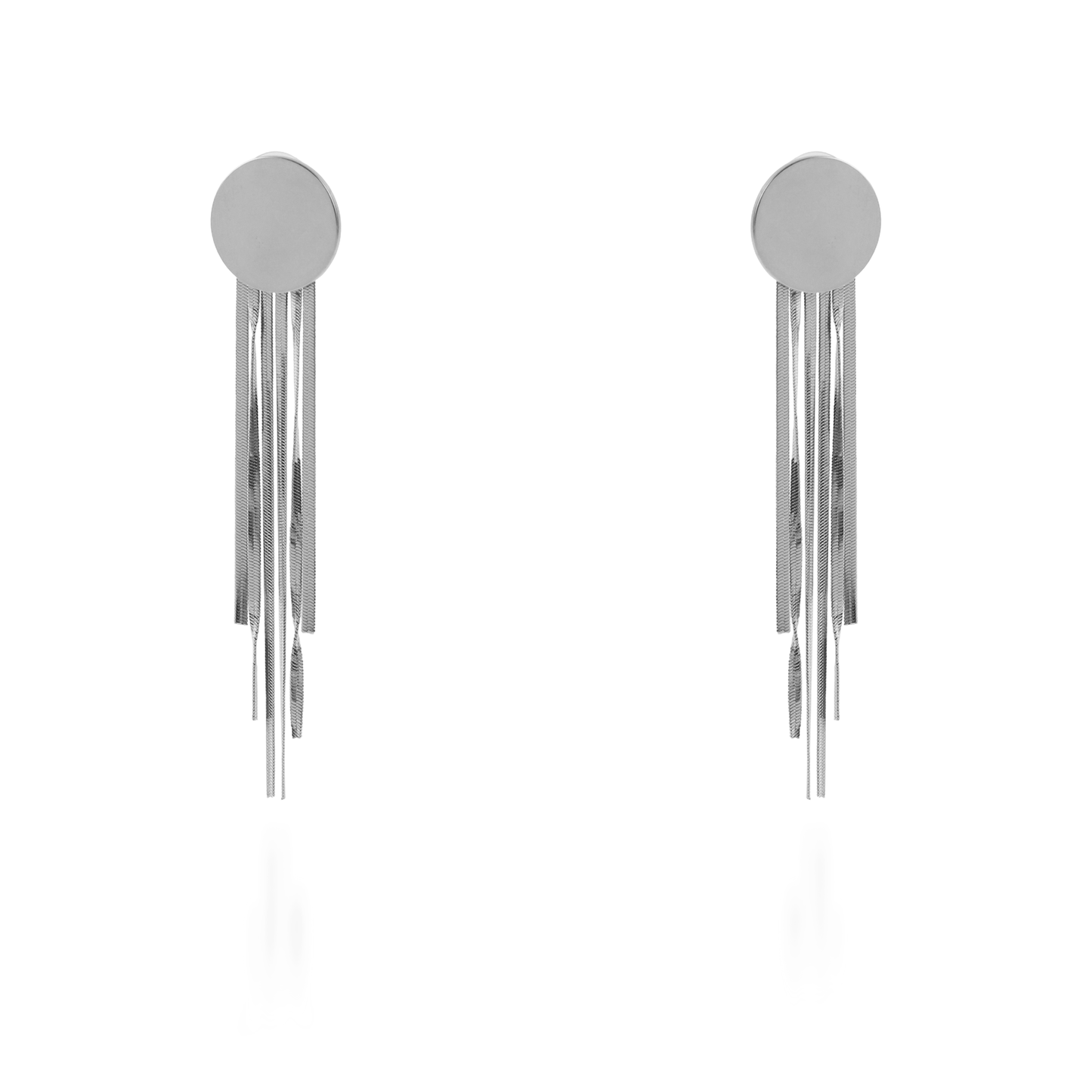 Σκουλαρίκια κρεμαστά Mar and Mar Bennita (Silver) από ανοξείδωτο ατσάλι