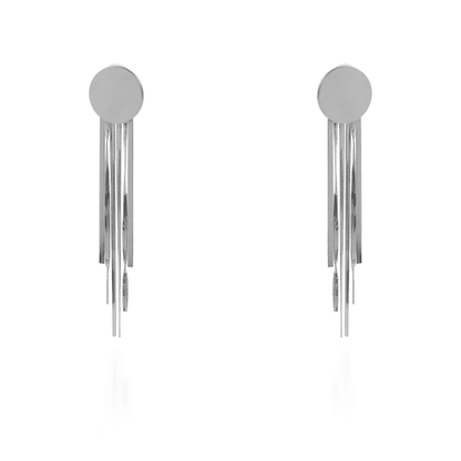 Σκουλαρίκια κρεμαστά Mar and Mar Bennita (Silver) από ανοξείδωτο ατσάλι