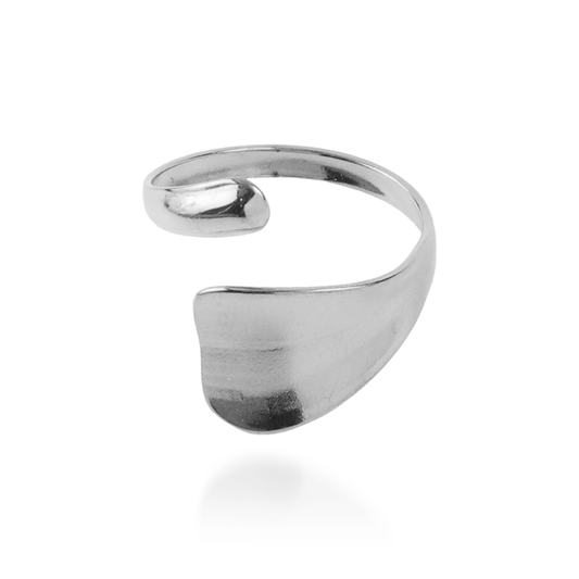 Γυναικείο δαχτυλίδι Mar and Mar Amalfi Silver από ανοξείδωτο ατσάλι