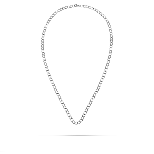 Αλυσίδα λαιμού Mar and Mar Maleb (Silver) από ανοξείδωτο ατσάλι