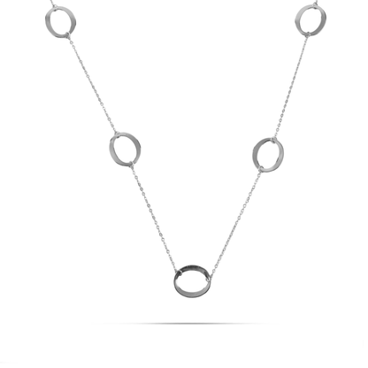 Αλυσίδα λαιμού Mar and Mar Judith II (Silver) από ανοξείδωτο ατσάλι