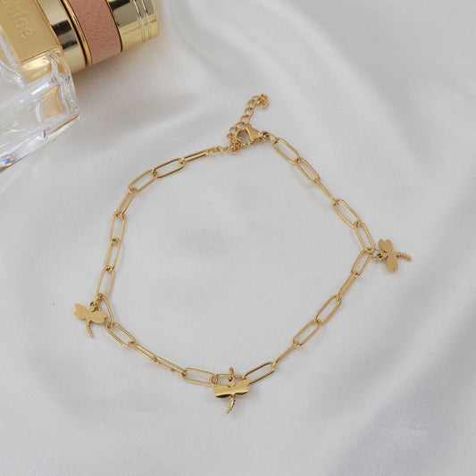 Αλυσίδα ποδιού με σχέδια Mar and Mar Unirse Anklet από ανοξείδωτο ατσάλι